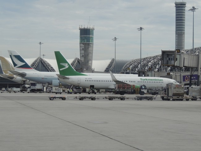 Turkmenistan Airlines 737 Headed to Ashgabat