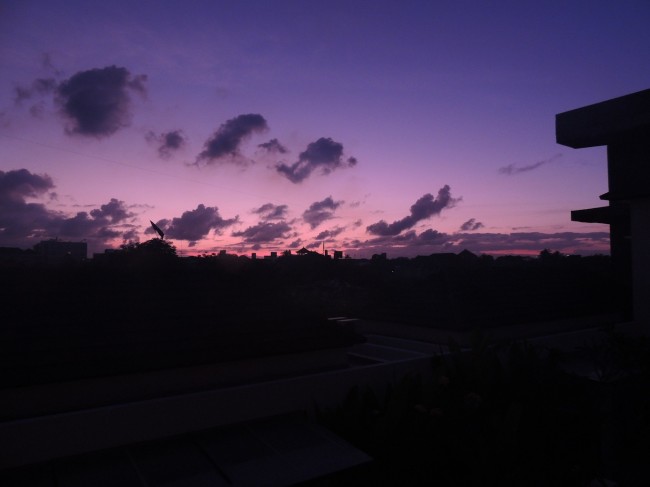 Sunrise from our Balcony