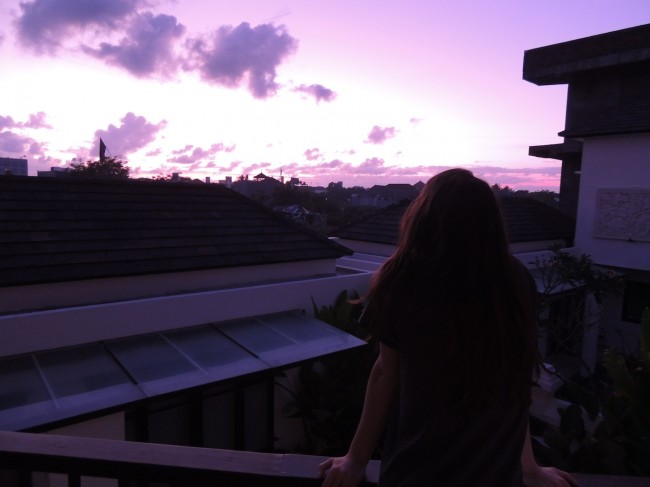 Sunrise from our Balcony