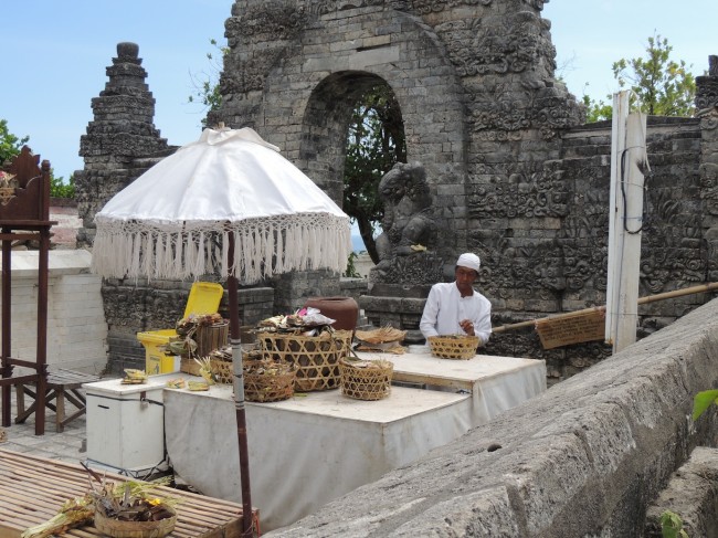 A Peek Inside the Sacred Temple Area