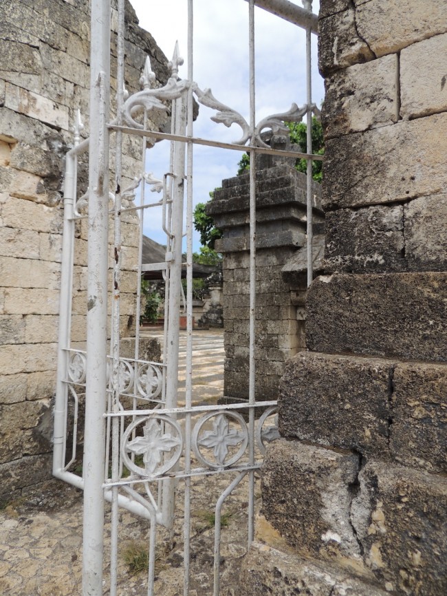Gates to the Sacred Temple Area