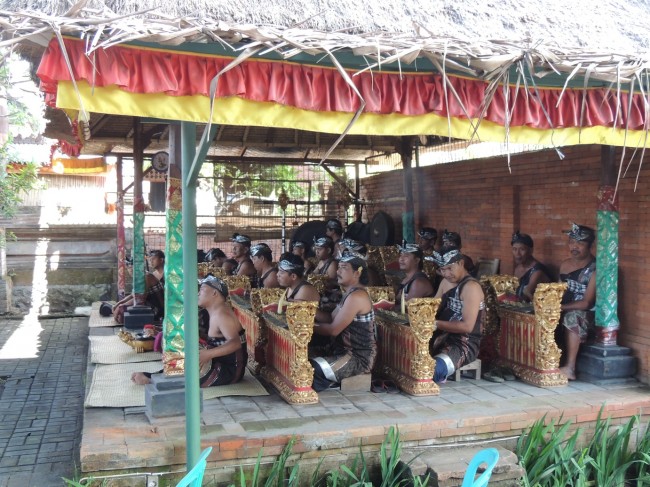 Musicians for Barong Dance Performance