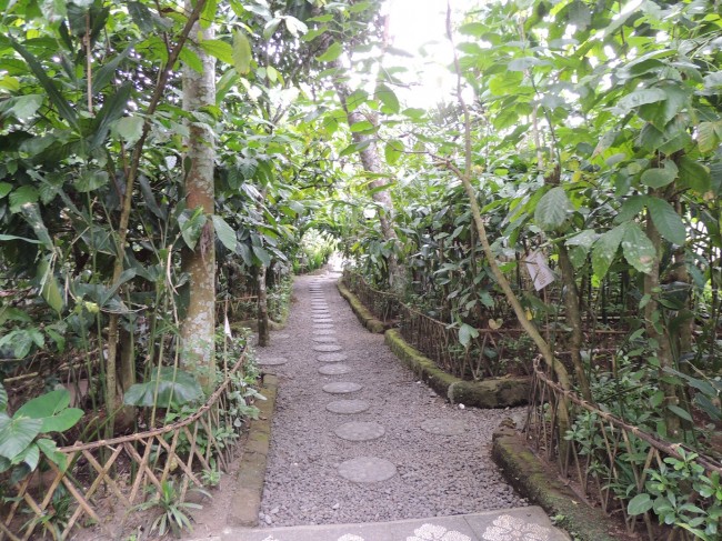 Entrance to Spice Garden