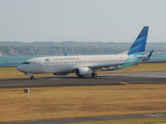 Waiting to Takeoff from Bali