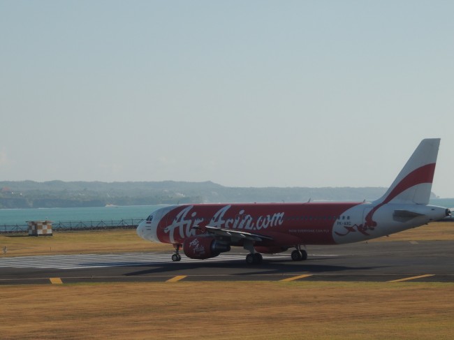 Waiting to Takeoff from Bali