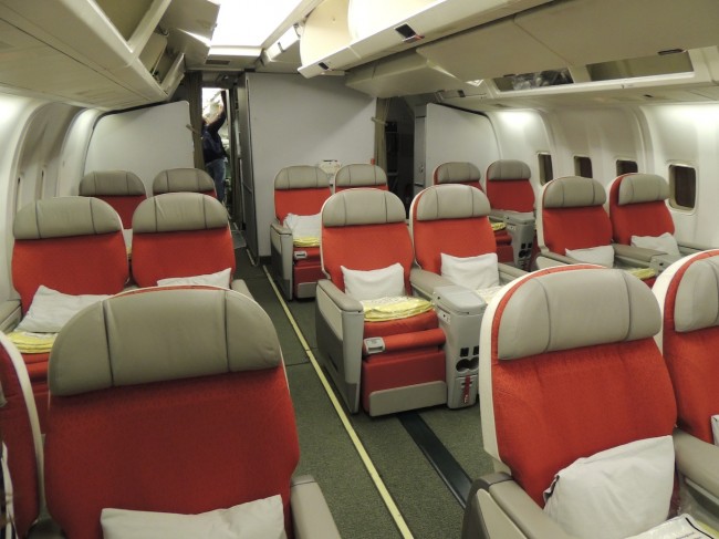Cloud Nine Cabin on Ethiopian Airlines 767-300