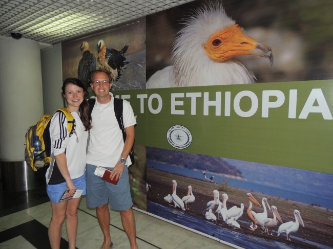 Arrival into Addis Ababa, Ethiopia