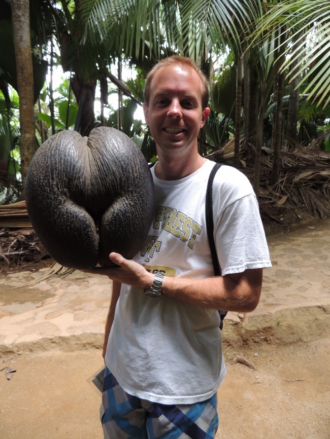 Coco de Mer Nut at Vallée de Mai Nature Preserve