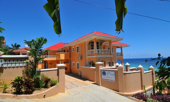 Au Fond de Mer View Hotel, Mahe, Seychelles
