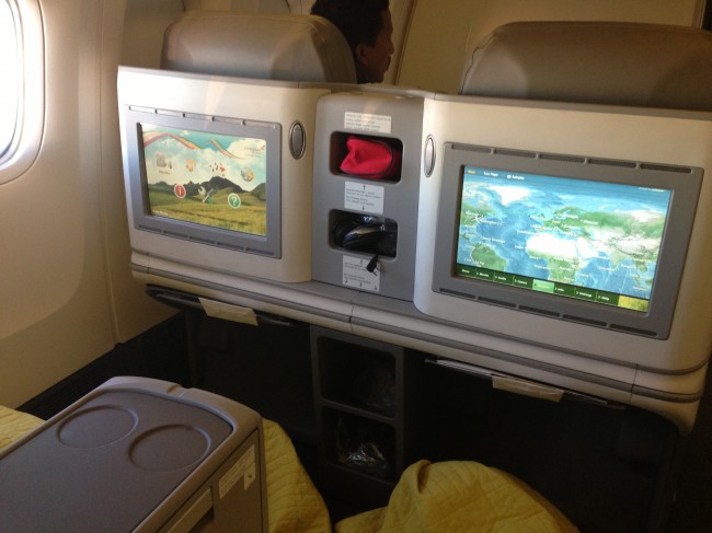 Our Seats Onboard Ethiopian Airlines 777 Business Class
