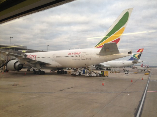 Our Ethiopian Airlines 777
