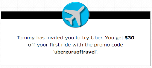 $30 Uber Promo Code