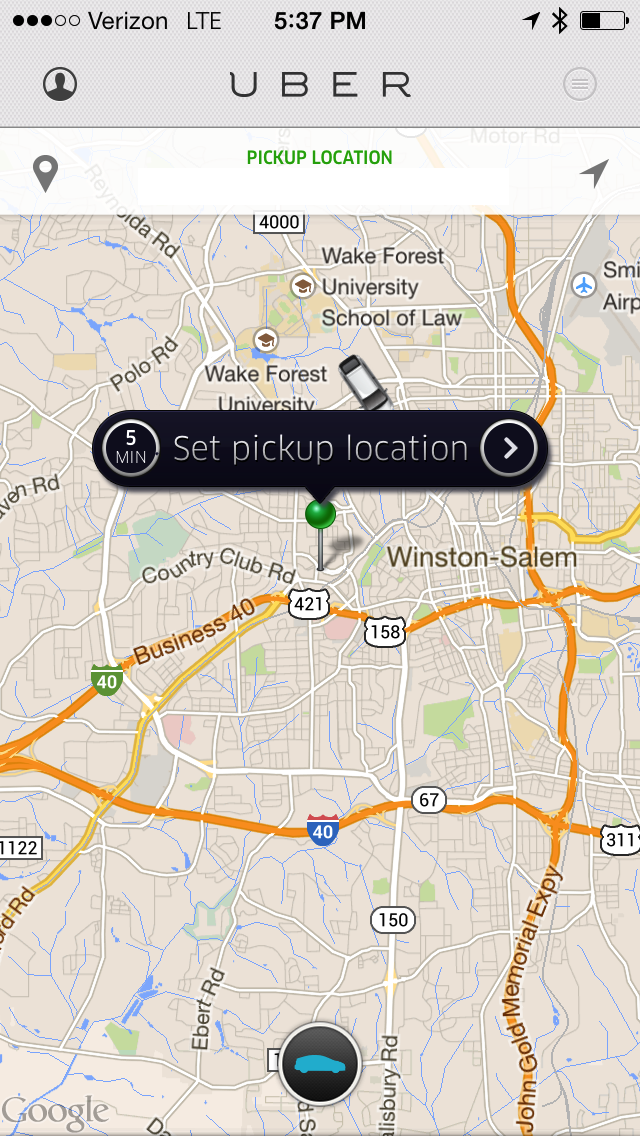 uber in greensboro