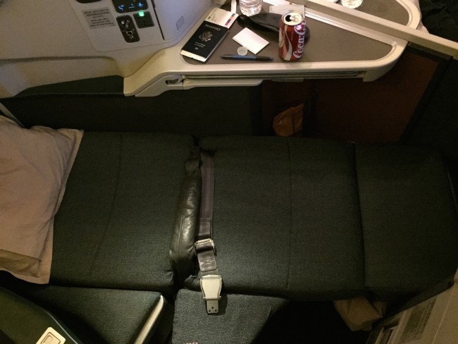 Cathay Pacific Business Class New York to Hong Kong