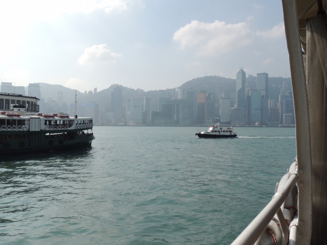 Ferry to Hong Kong Island