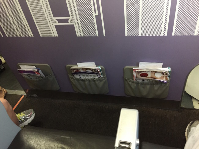 HK Express Row 1 Bulkhead